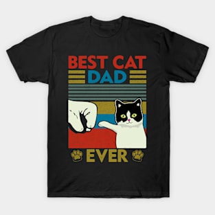 Best cat dad ever T-Shirt